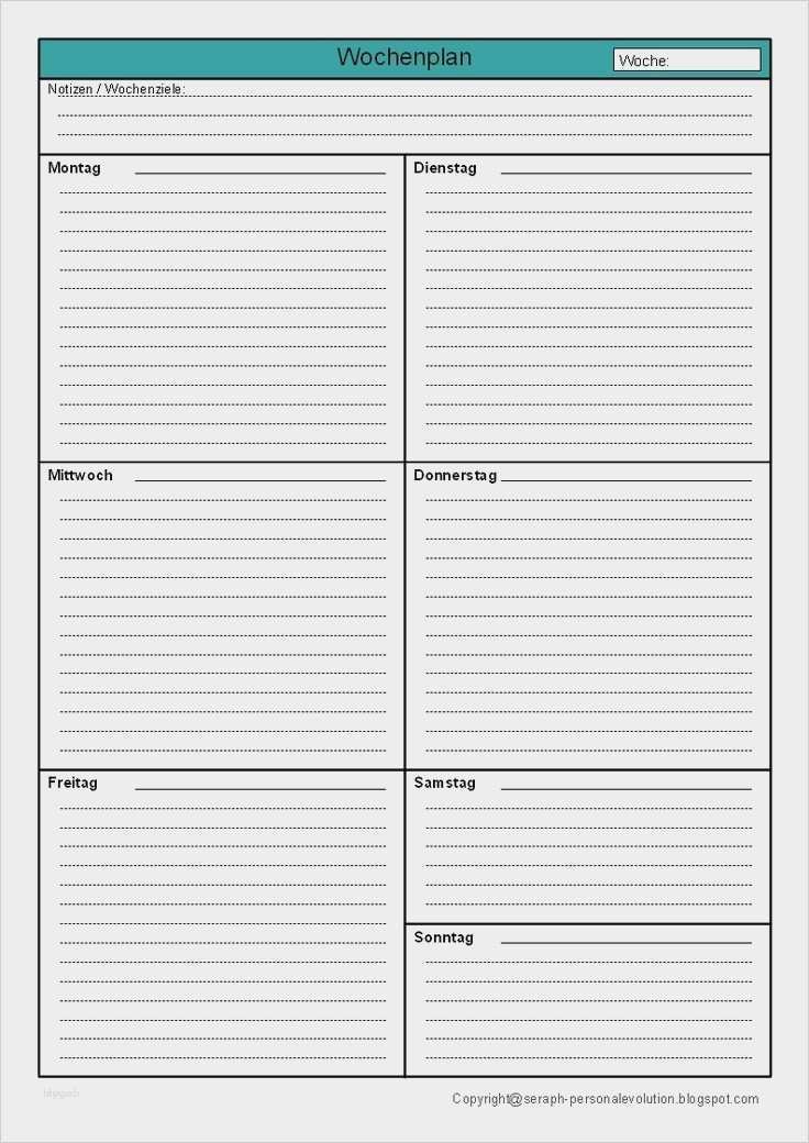 Wochenplan Kind Vorlage Inspiration Ziemlich Kinder Wochenkalender Vorlage Zeitgenössisch