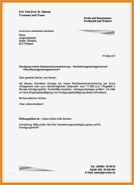 Wohnung Fristgerecht Kündigen Vorlage Wunderbar 9 Wohnungskündigung Muster