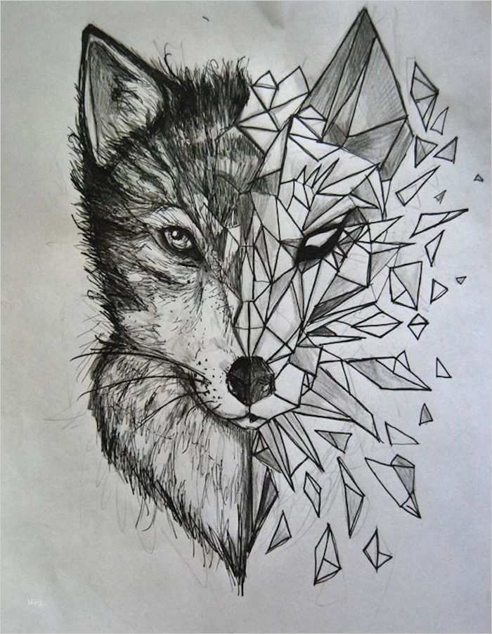 Wolf Tattoo Vorlage Inspiration Über 75 Ideen Für Tattoo Motive Mit Einem Tiefen Sinn