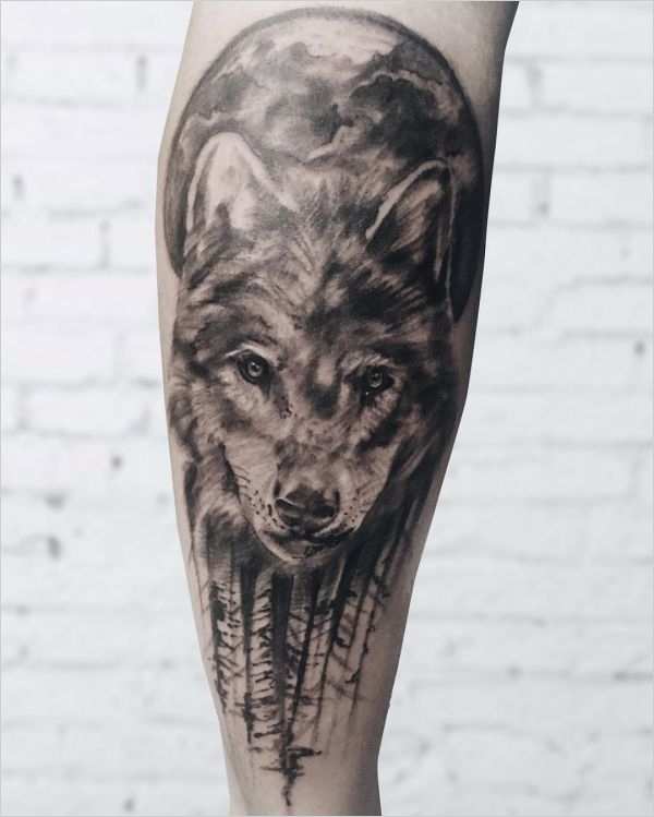 Wolf Tattoo Vorlage Wunderbar 26 Wolf Tattoo Ideen – Bilder Und Bedeutung