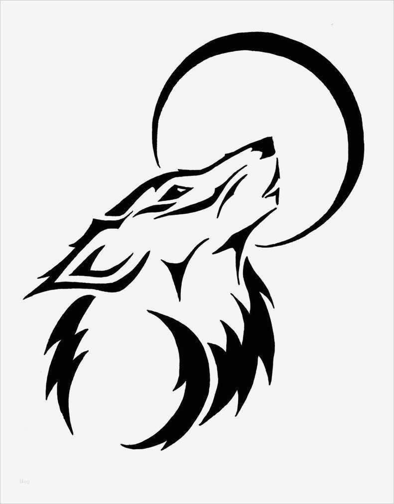 Wolf Tattoo Vorlage Wunderbar Tribal Howling Wolf by Trainspotter90 Wildlife Wolves Avec