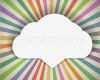 Wolke Vorlage Erstaunlich Rede Wolke Vorlage Mit Den Farben Strahlen