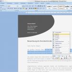 Word 2016 Vorlage Erstellen Süß Bewerbung Als Muster