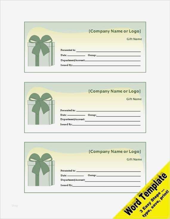 Word Gutschein Vorlage Elegant Buono Regalo Modello Di Word Modificabile Stampabile