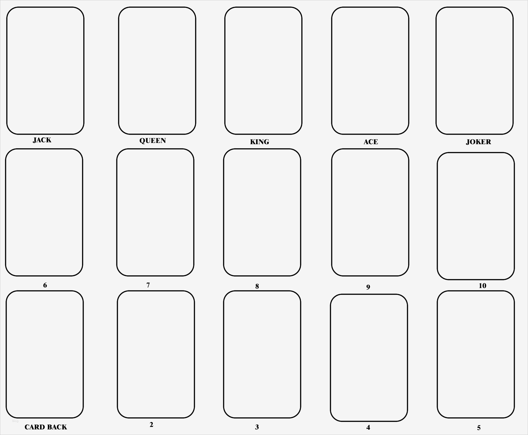 63 Best Of Word Spielkarten Vorlage Bilder 2 Blank Playing Card Template e day Pinterest