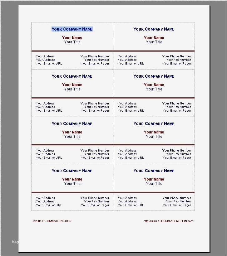 Word Visitenkarten Vorlage Blanko Schönste Niedlich Visitenkarten Avery Vorlage Ideen Ideen