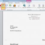 Word Vorlage Erstellen Erstaunlich Briefkopf Mit Microsoft Word Erstellen