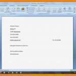 Word Vorlage Erstellen Mac Einzigartig 5 Briefvorlage Erstellen