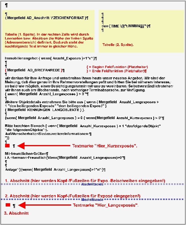Word Vorlage Expose Erstaunlich Fertenerstellung