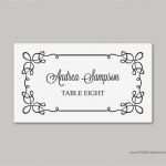 Word Vorlage Hochzeit Erstaunlich Hochzeit Tischkarten Gefaltet Vorlage Kalligraphie Polka