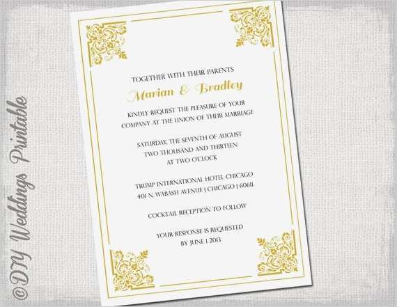 Word Vorlage Hochzeit Fabelhaft Goldene Hochzeit Einladung Vorlage Classic