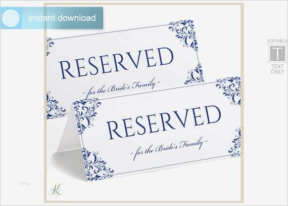 Word Vorlage Hochzeit Fabelhaft Hochzeit Reserviert Schild Vorlage Download Von Karmakweddings