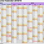 Word Vorlage Kalender 2018 Angenehm Akademischer Kalender 2018 2019 Als Word Vorlagen Zum