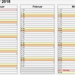 Word Vorlage Kalender 2018 Angenehm Kalender 2018 Zum Ausdrucken In Excel 16 Vorlagen