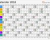 Word Vorlage Kalender 2018 Erstaunlich Excel Kalender 2018 Kostenlos