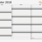 Word Vorlage Kalender 2018 Fabelhaft Kalender 2018 Zum Ausdrucken Kostenlos