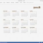 Word Vorlage Kalender 2018 Gut Microsoft Veröffentlicht Kalender 2018 Vorlagen