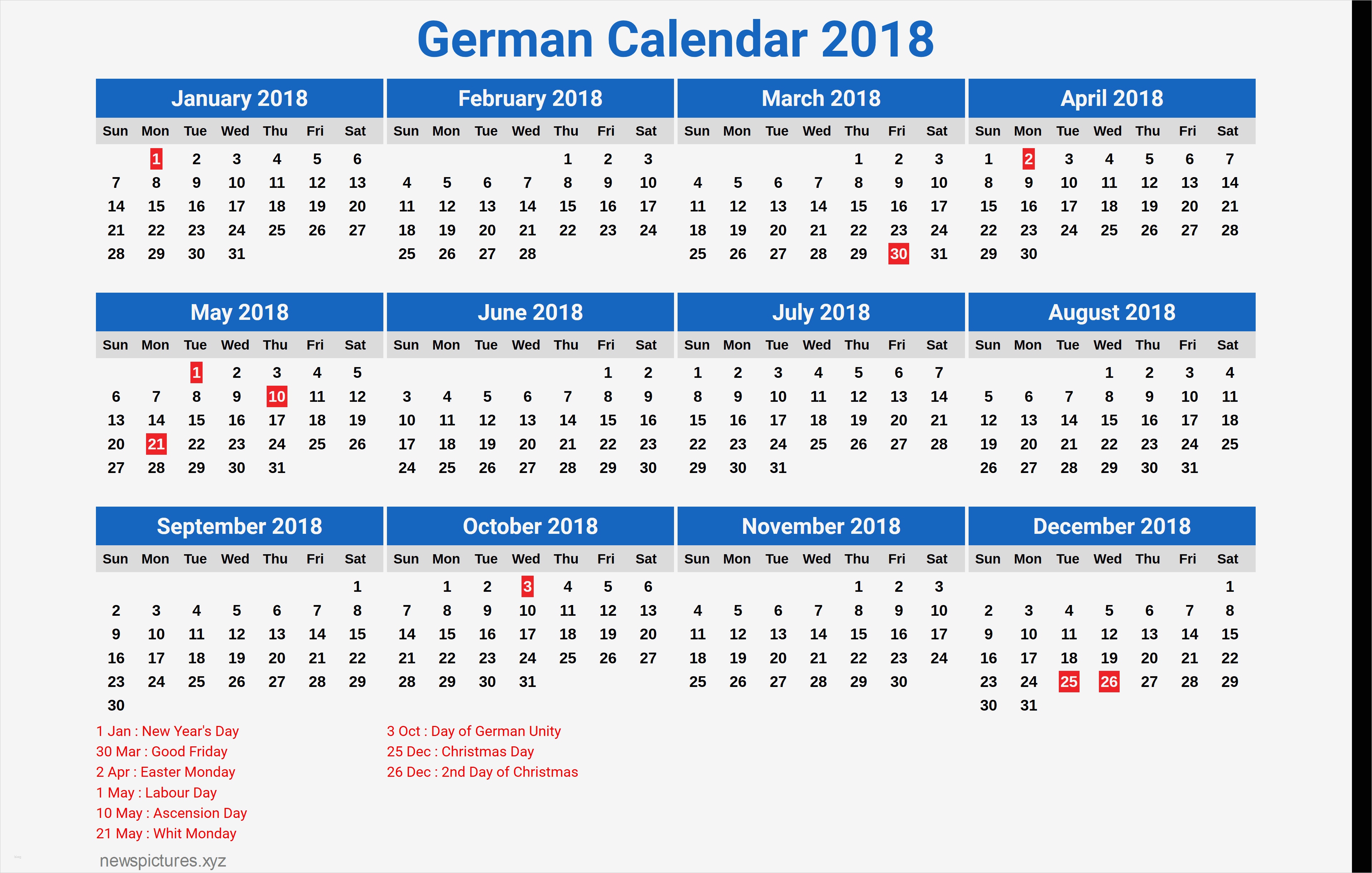 Word Vorlage Kalender 2018 Inspiration Mai 2018 Kalender Deutsche Feiertage Druckbare Vorlage
