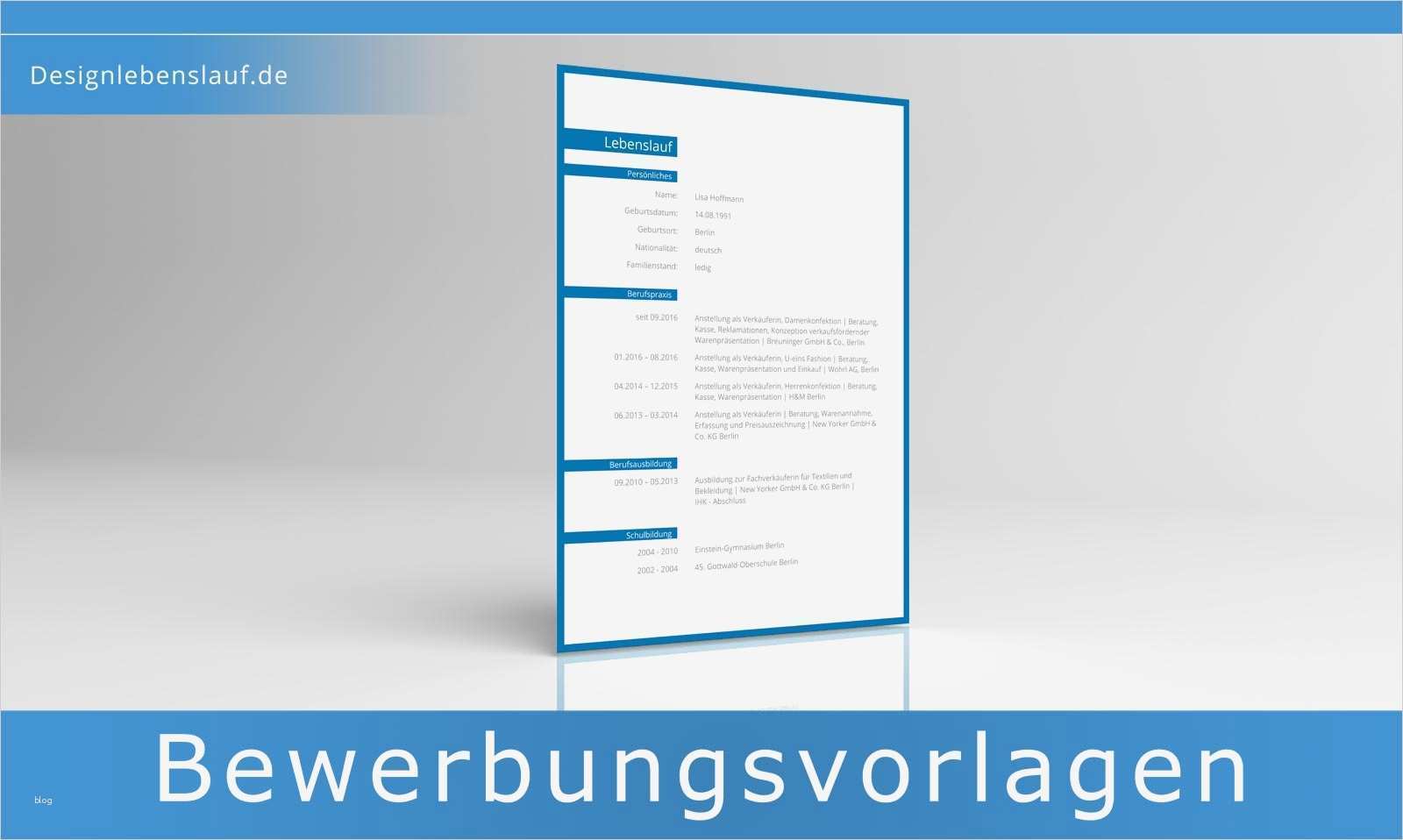 Word Vorlage Lebenslauf Download Inspiration Lebenslauf Muster Download Für Word Und Open Fice
