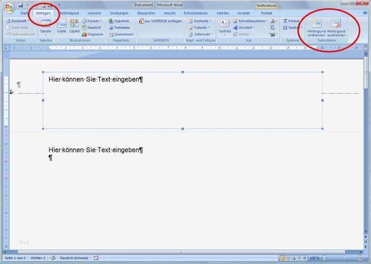 Word Vorlage Mit Makros Schönste Turbomailer Turboflyer