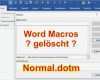Word Vorlage Mit Makros Wunderbar Word Alle Makros Sind Weg Wo Findet Man Word Vorlage