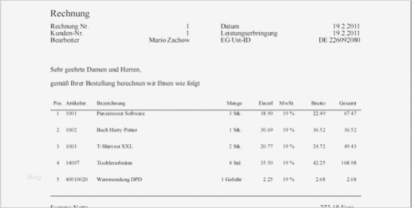 Word Vorlage Rechnung Erstellen Neu Rechnung Schreiben Vorlage Rechnung Schreiben