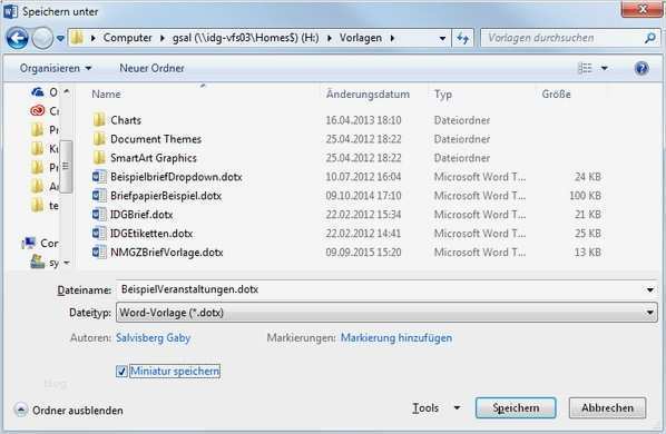 Word Vorlage Speichern Elegant Word Vorschaubilder Der Vorlagen Erzeugen Pctipp