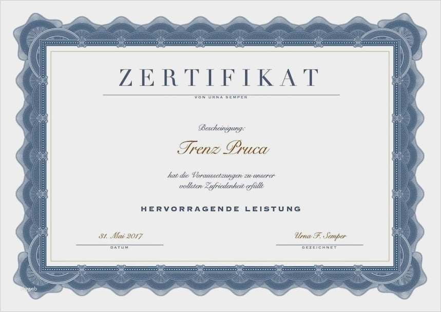 Word Vorlage Zertifikat Cool Ungewöhnlich Weiterbildung Zertifikat Vorlage Galerie