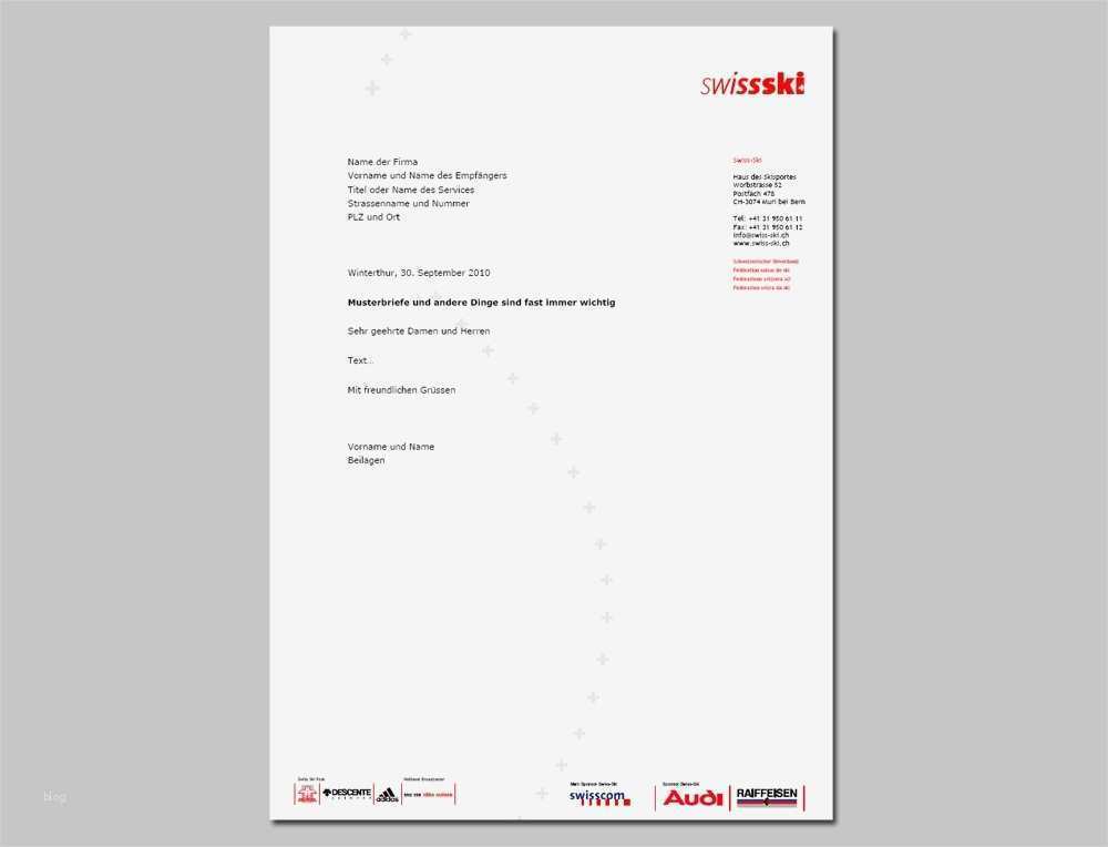 Word Vorlagen Best Of Swiss Ski Word Vorlagen Gemäss Corporate Design