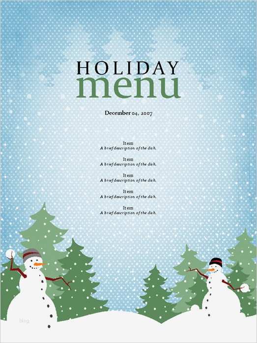 Word Vorlagen Weihnachten Freeware Inspiration Speisekarten Vorlagen Zum Gestalten Saxoprint Blog
