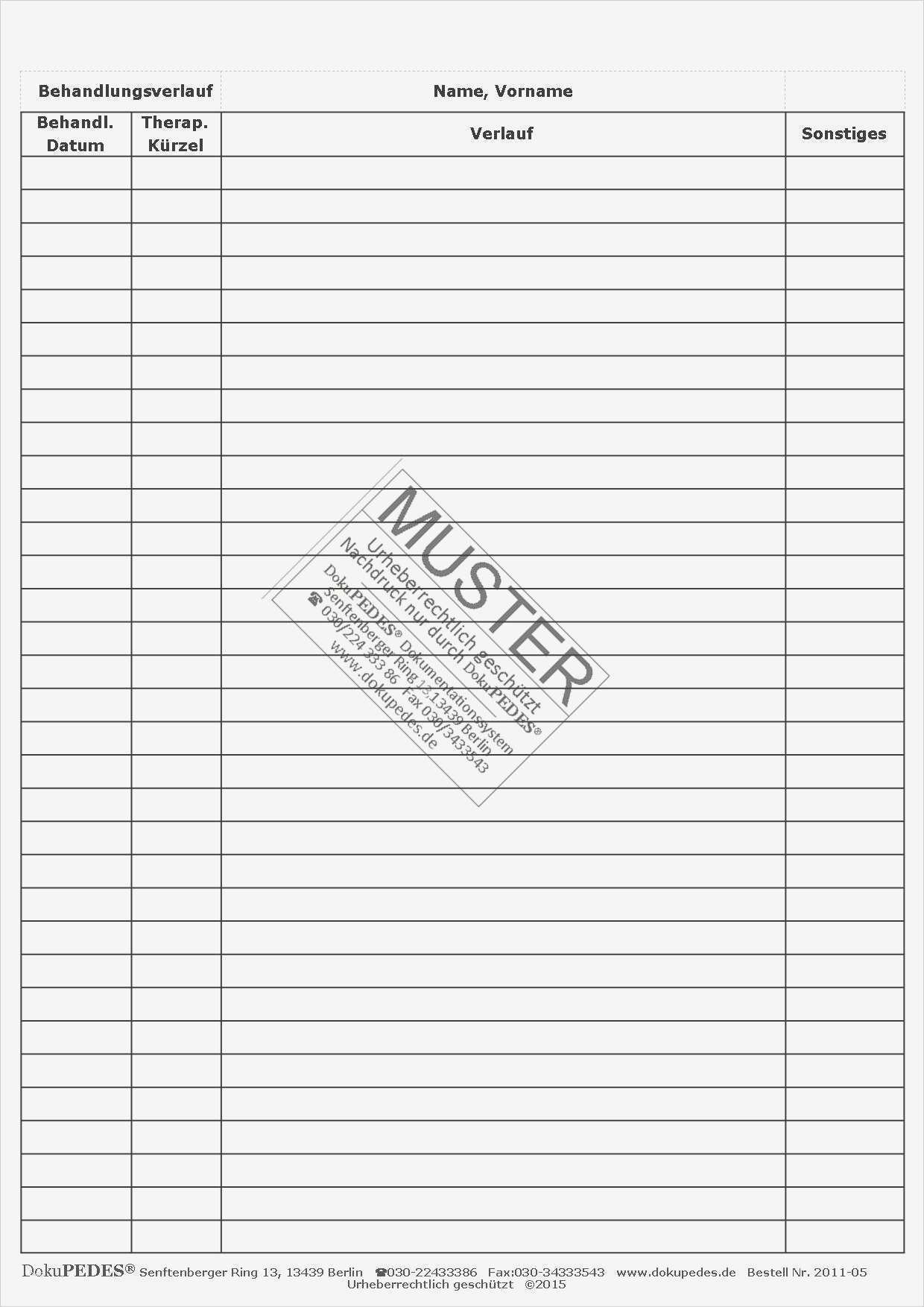 Wunddokumentation Vorlage Schön Behandlunsverlauf Dokupedes