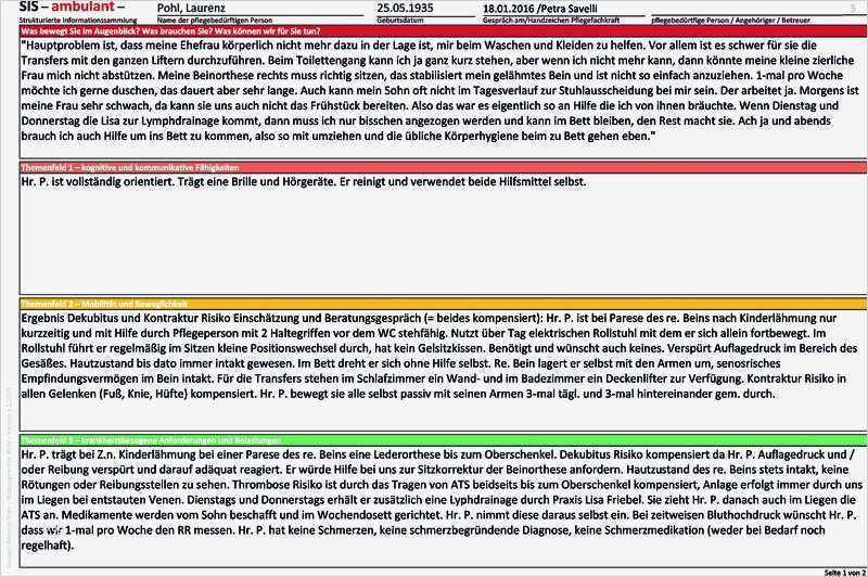 Wundprotokoll Vorlage Luxus Pflegeplan & Dokumentation Ambulante Pflege Bos&s software
