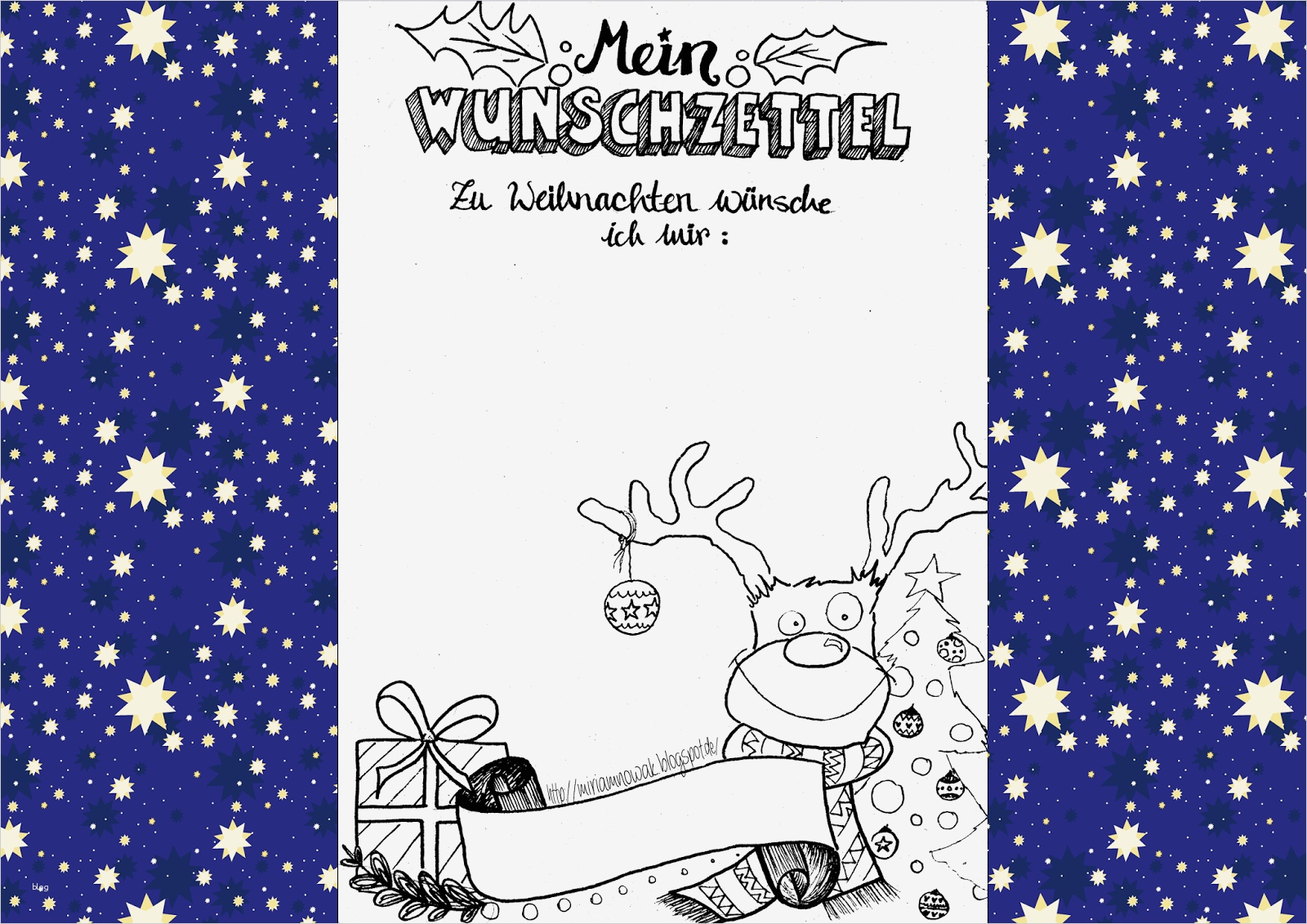 Wunschzettel Vorlage Word Schön Miriam nowak Freebie Weihnachts Wunschzettel