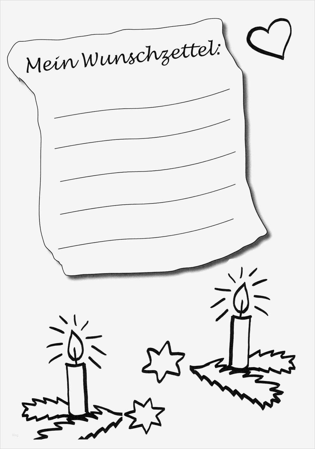Wunschzettel Vorlagen Kostenlos Erstaunlich Ausmalbild Wunschzettel Für Weihnachten Ausmalbild