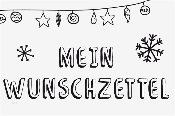 Wunschzettel Vorlage Wunschzettel Weihnachten Kribbelbunt