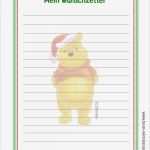 Wunschzettel Weihnachten Vorlage Erstaunlich Beas Winniepooh