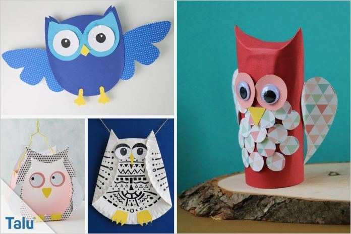 Würfel Aus Papier Basteln Vorlage Best Of Eulen Basteln Aus Papier Anleitung Und Vorlage Talu
