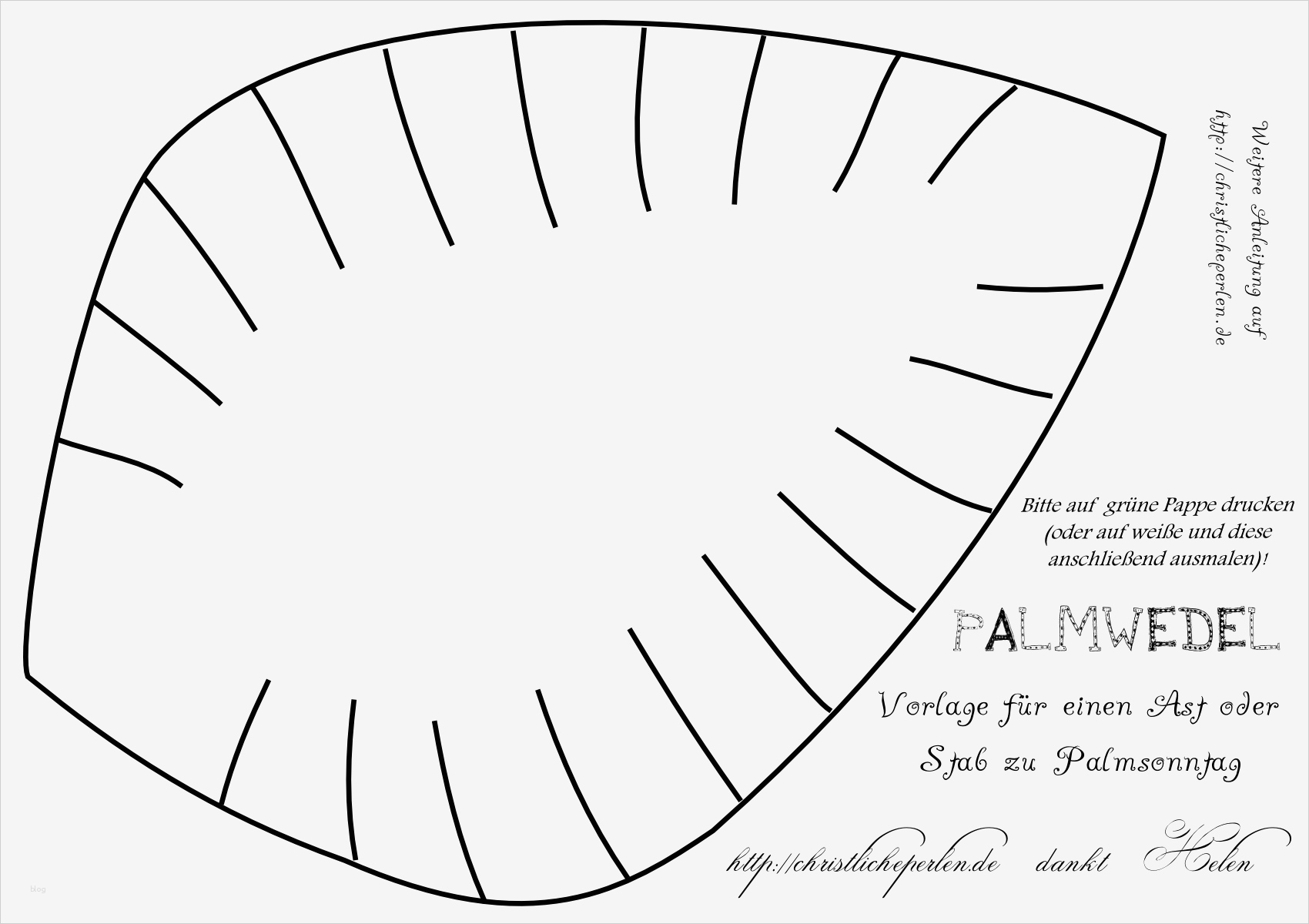 Würfel Aus Papier Basteln Vorlage Best Of Palmwedel Zu Palmsonntag Basteln