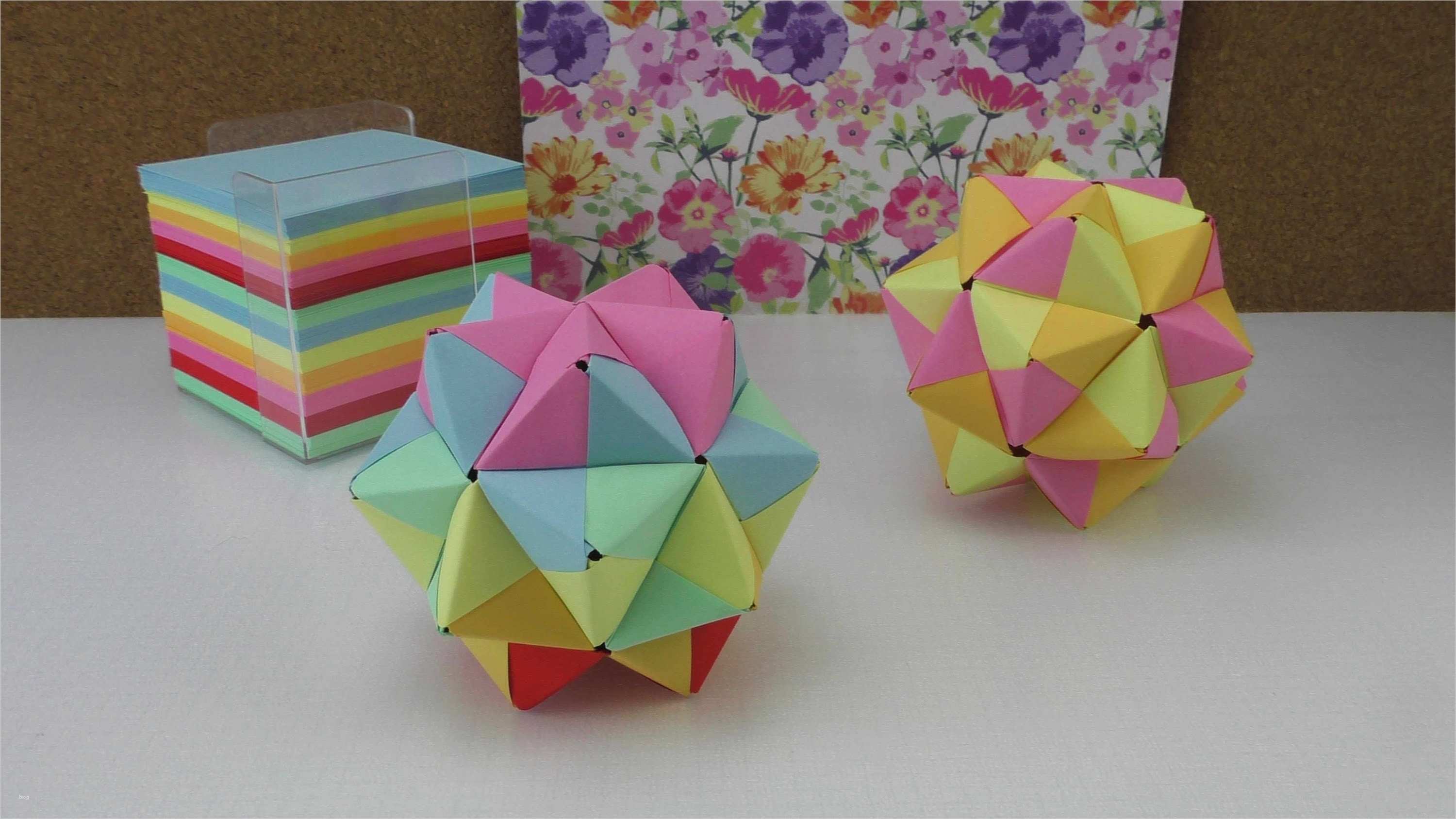 Würfel Aus Papier Basteln Vorlage Cool origami Stern Modulares origami