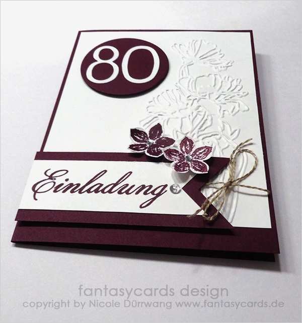Youtube Impressum Vorlage Wunderbar Einladung Zum 80 Geburtstag