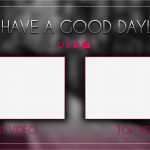 Youtube Video Beschreibung Vorlage Genial Alpha Fline Screen Twitch with Psd Template Download