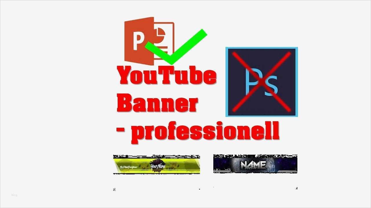 Yt Banner Vorlage Schön Youtube Banner Vorlage Erstellen Ohne Shop