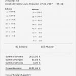 Zählprotokoll Kasse Vorlage Best Of Zählprotokoll Nachdrucken