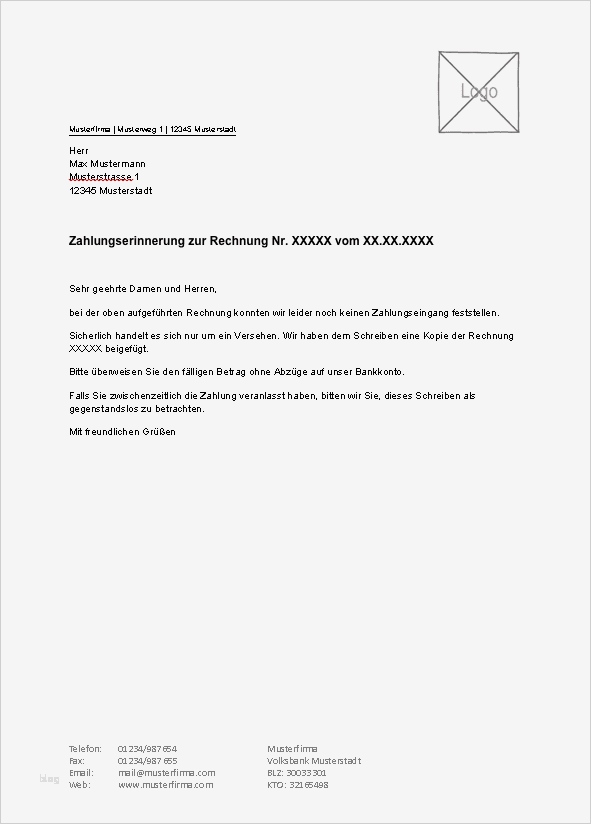Zahlungserinnerung Miete Vorlage Einzigartig Kostenlose Vorlagen & Muster Für Mahnung & Erinnerung
