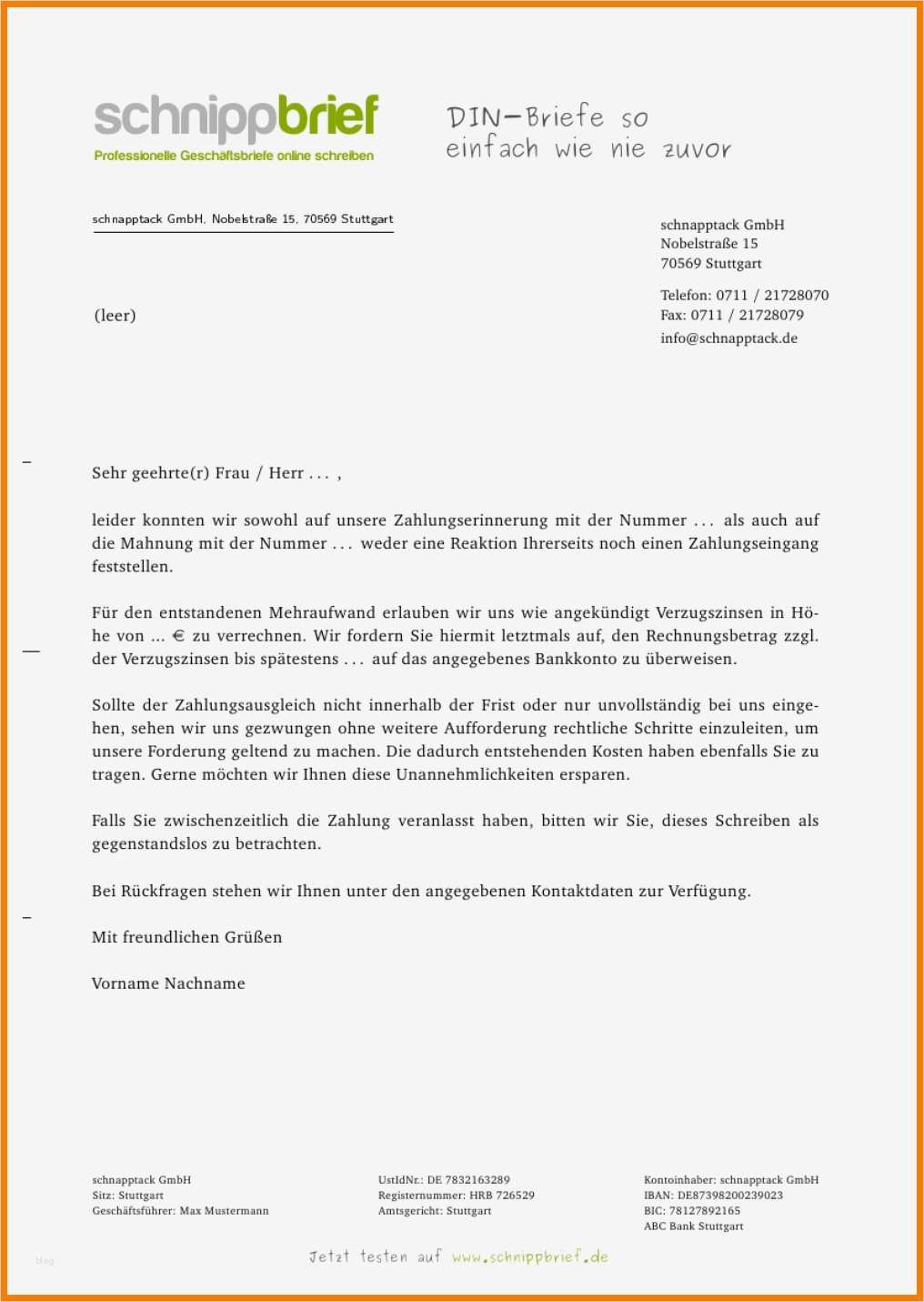 Zahlungserinnerung Miete Vorlage Gut 7 Vorlage Letzte Mahnung Vorlage Letzte Mahnung