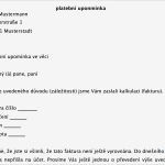 Zahlungserinnerung Vorlage Beste Zahlungserinnerung Tschechisch Vorlage Zum Herunterladen