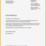 Zahlungserinnerung Vorlage Wunderbar 10 Zahlungserinnerung Muster