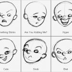 Zeichen Vorlagen Hübsch Vorlagen Zum Zeichnen Von Gesichtern Design Tutorials