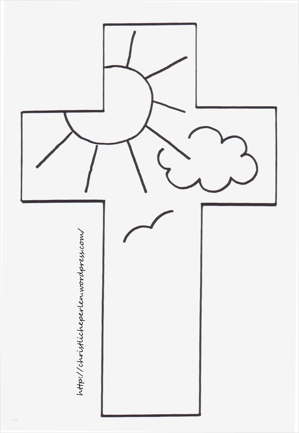 Zeichen Vorlagen Kinder Best Of Basteln Kreuz Mit Perlen