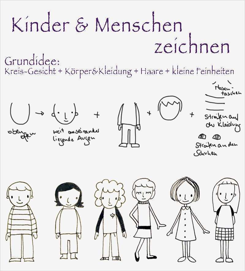 Zeichen Vorlagen Kinder Großartig Lustige Leute Und Menschen Zeichnen Erste Einfache
